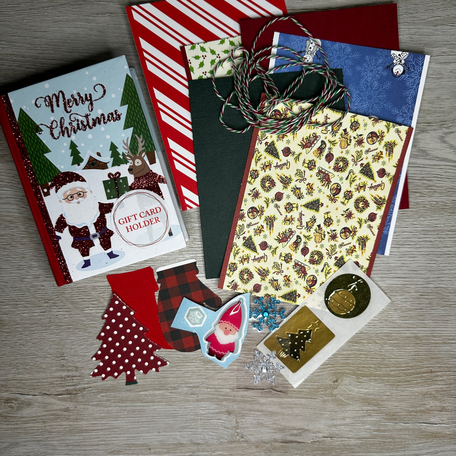 Holiday mini book journal box sets