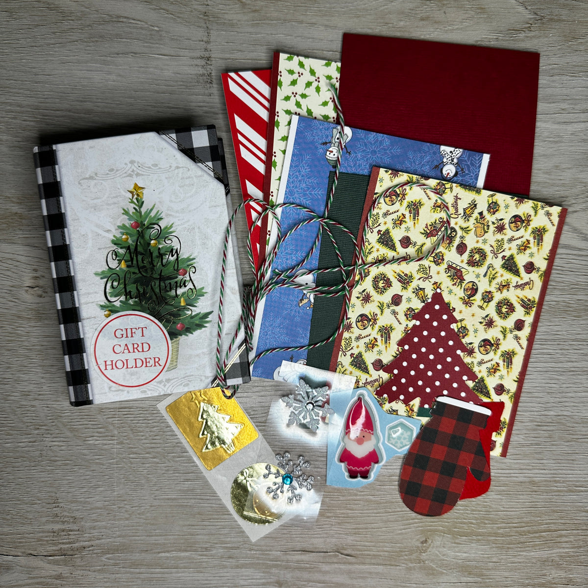 Holiday mini book journal box sets
