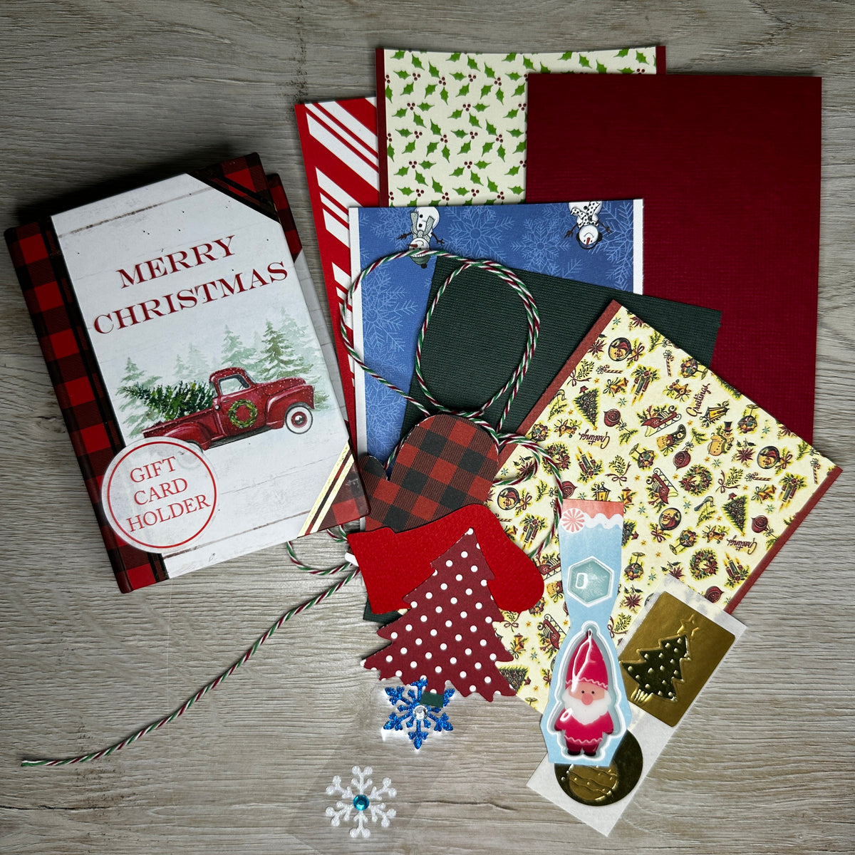 Holiday mini book journal box sets