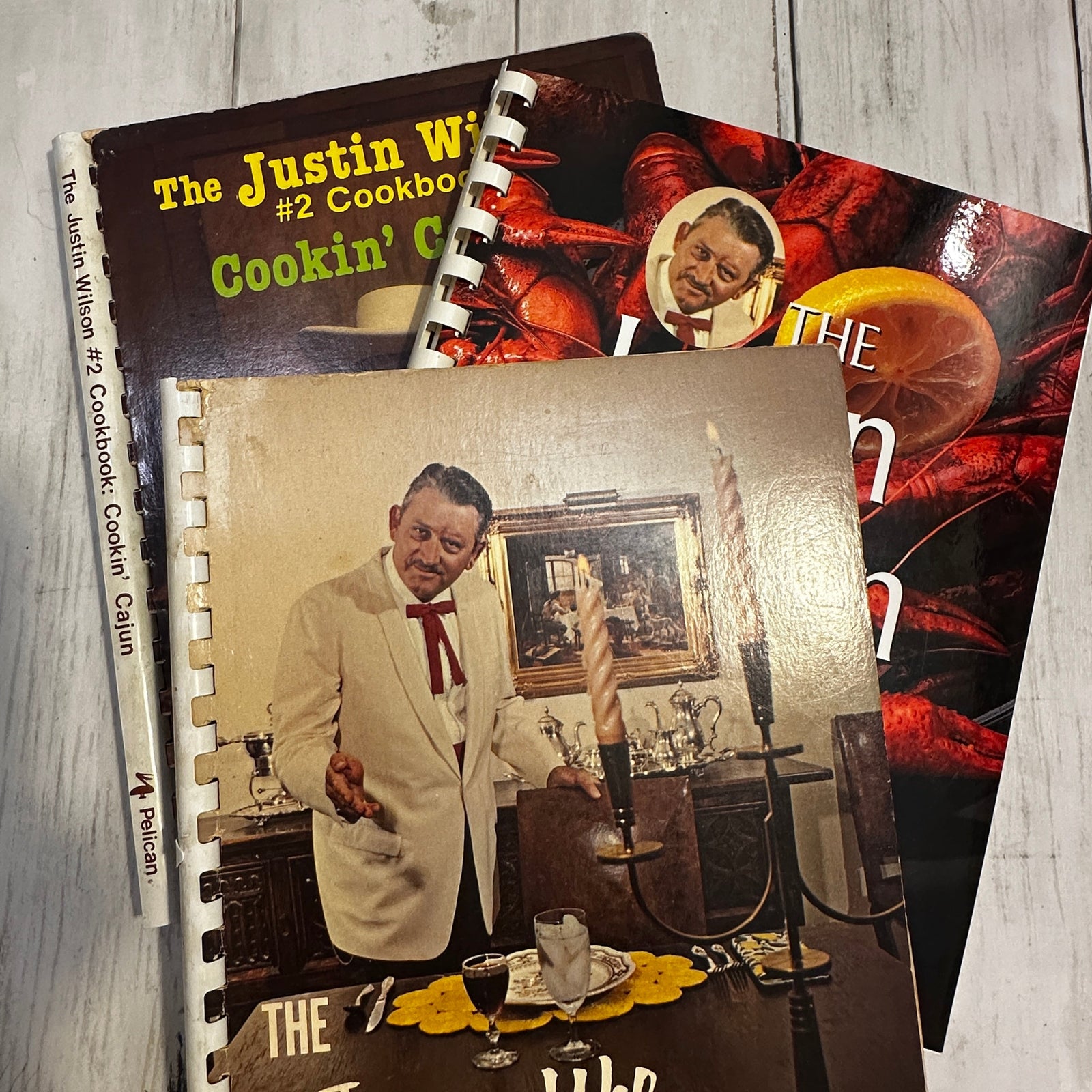 Justin Wilson cookbooks