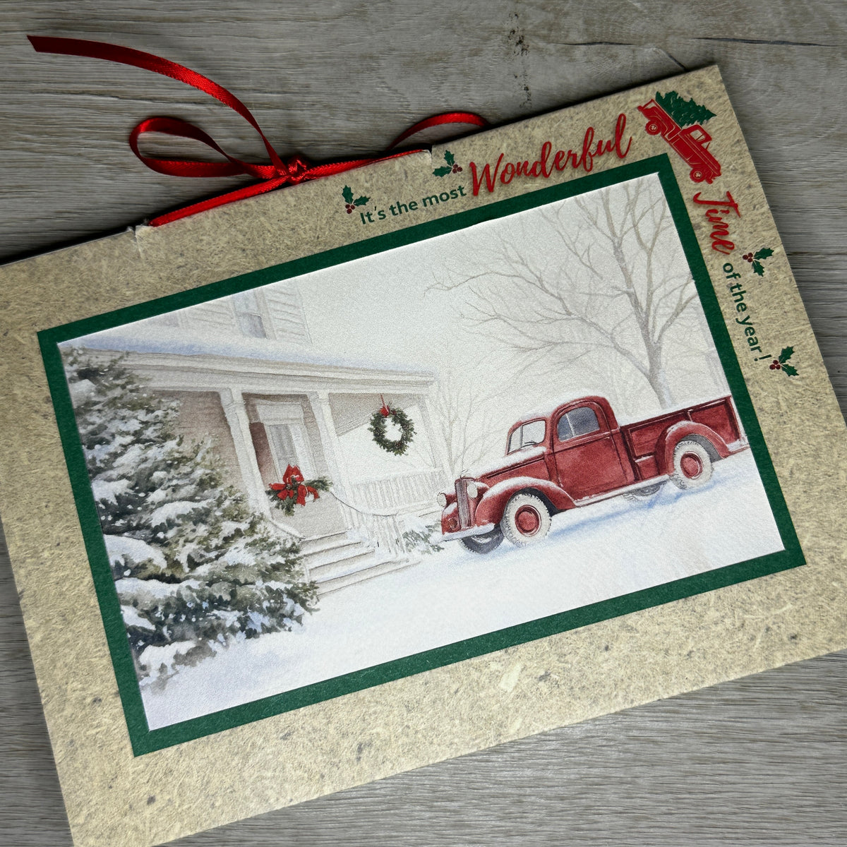 Christmas in July Mini Journal card kit - July 14th ONLY