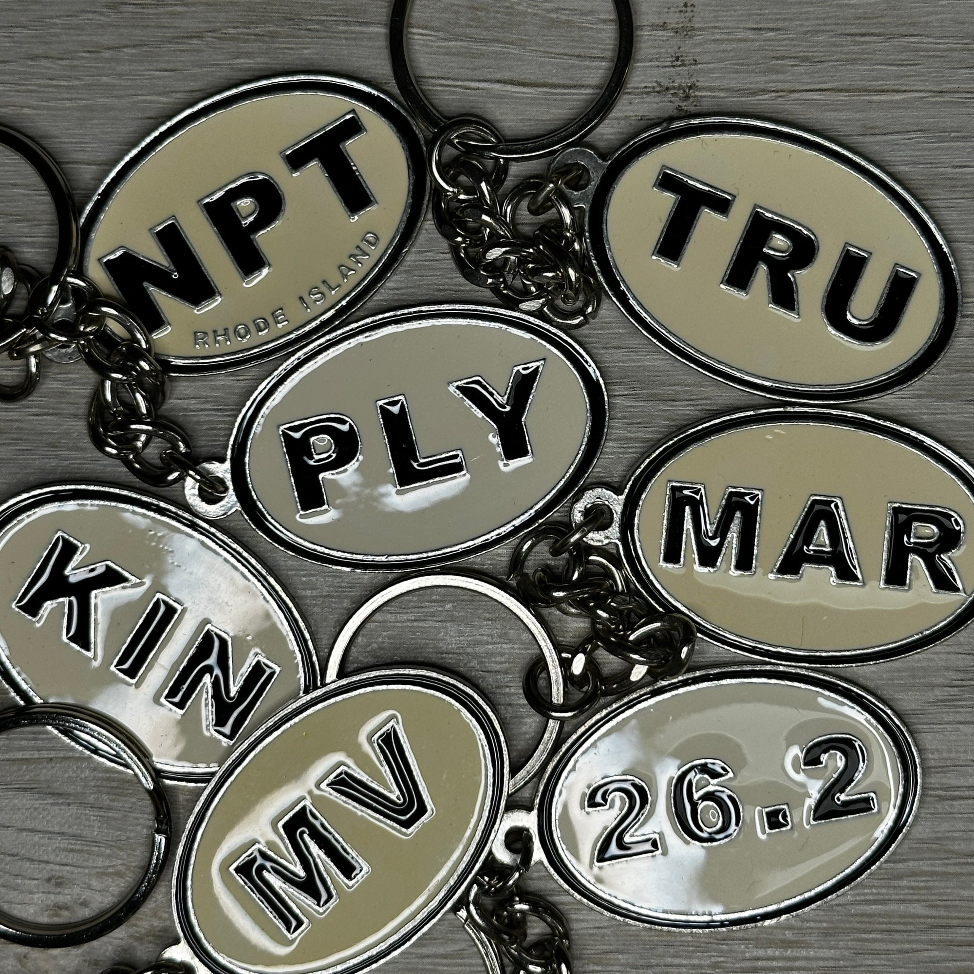 Town Key Chains