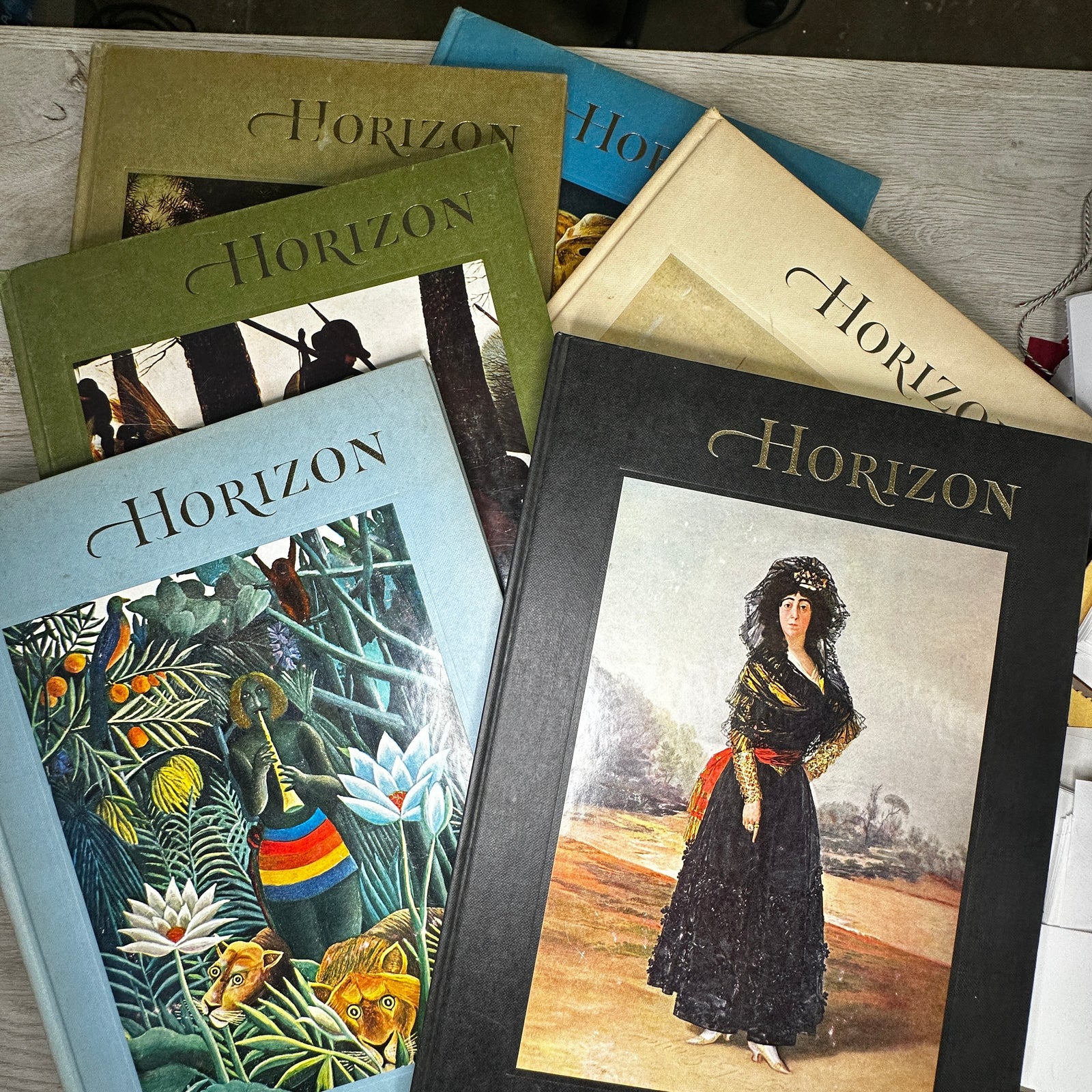 Horizon: A Magazine for the Arts (hardcover) - 1960s