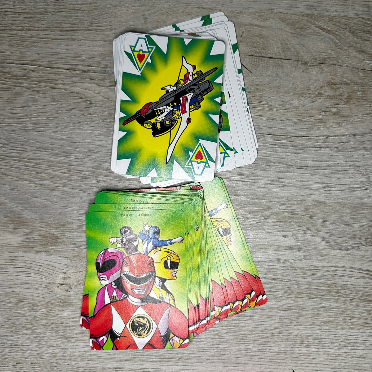 Power Rangers - Playing Cards