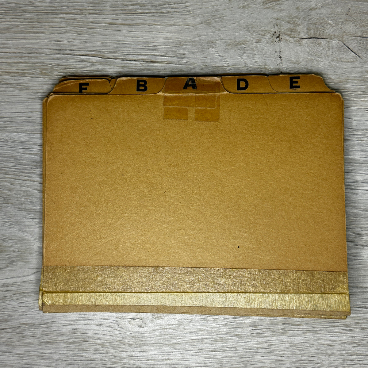 A-Z Index Card dividers sets