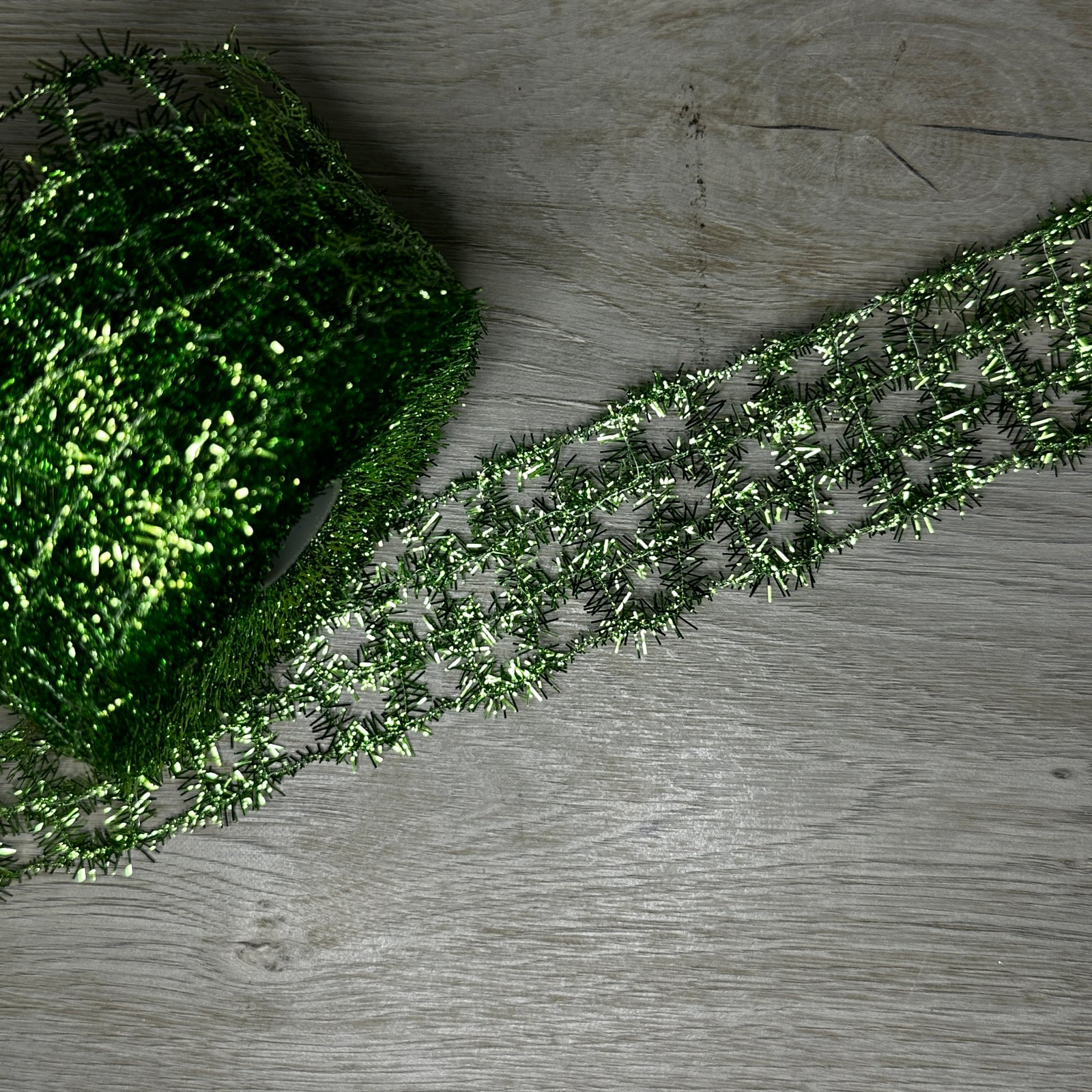 Tinsel Mesh ribbon - by the yard