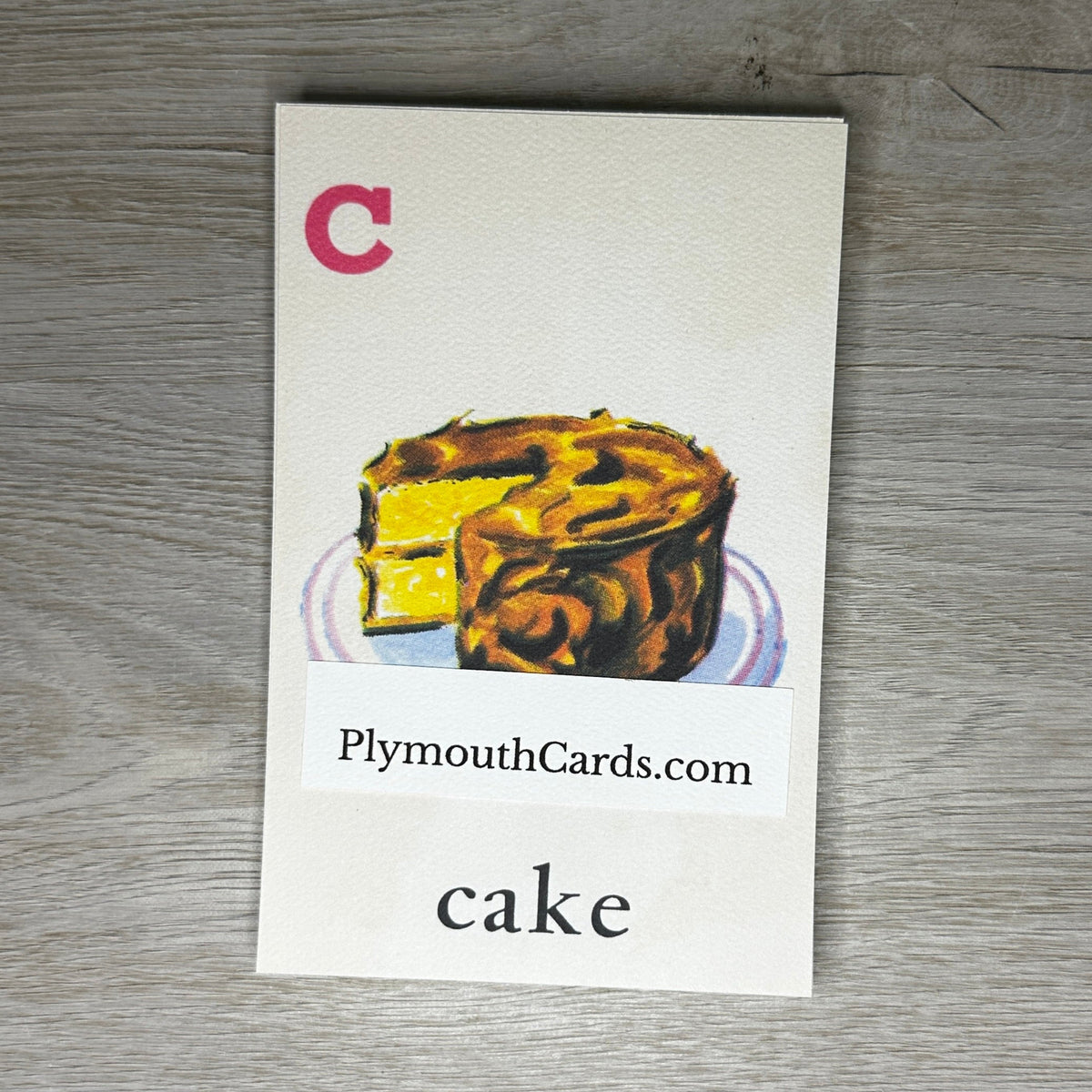 Alphabet Soup (A-Z) postcards