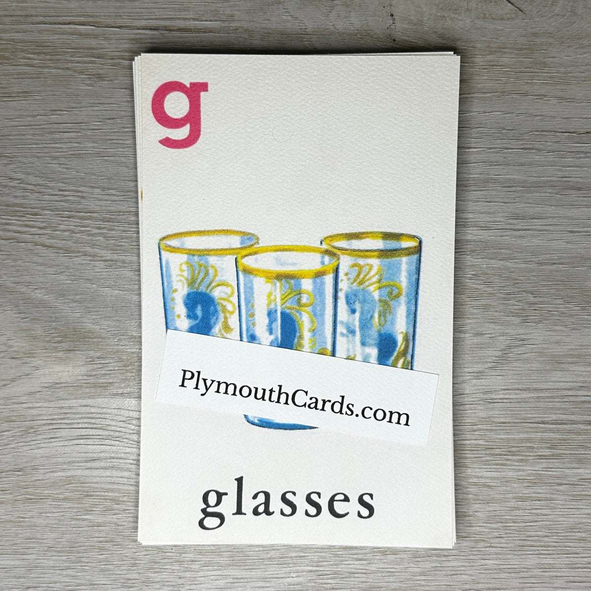 Alphabet Soup (A-Z) postcards