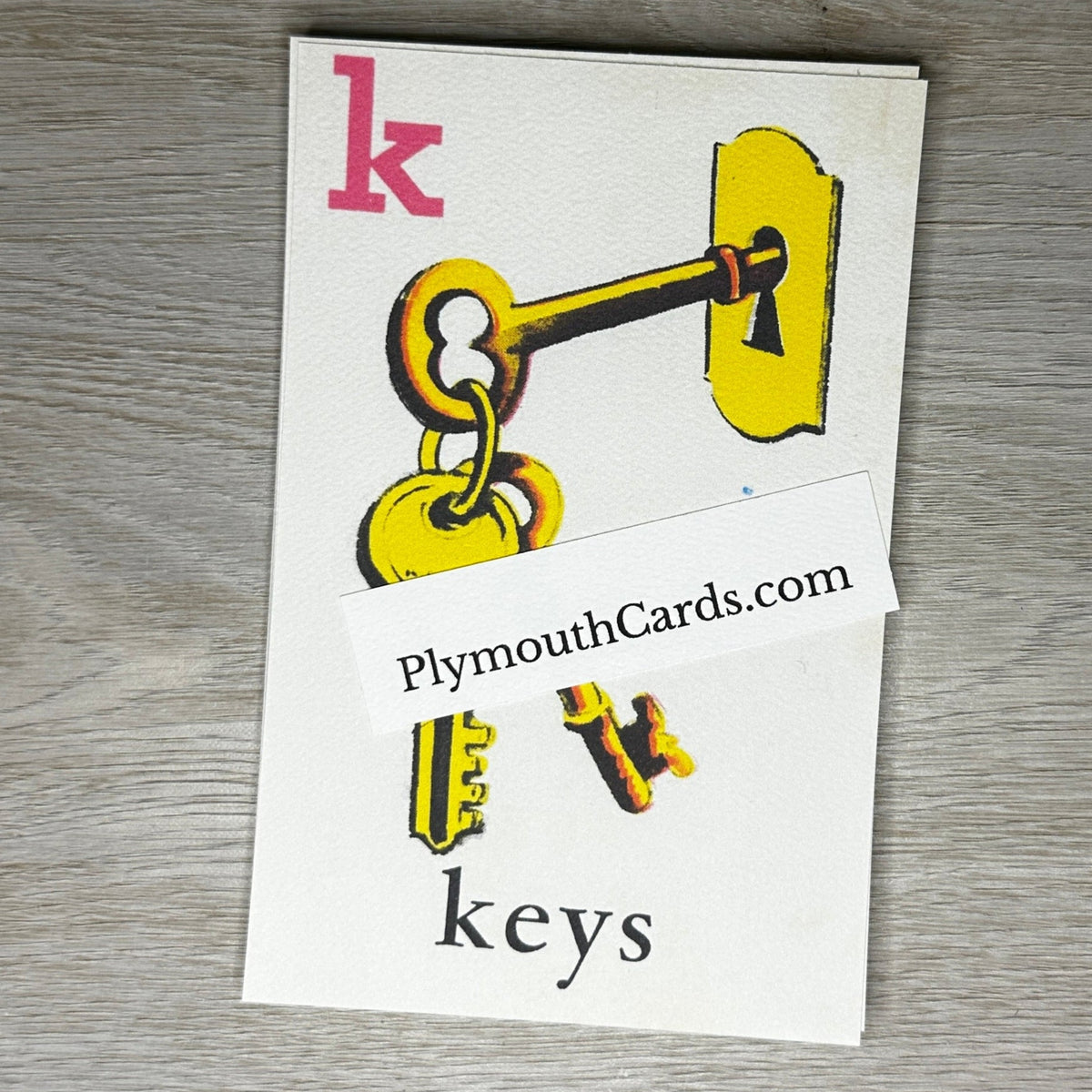 Alphabet Soup (A-Z) postcards