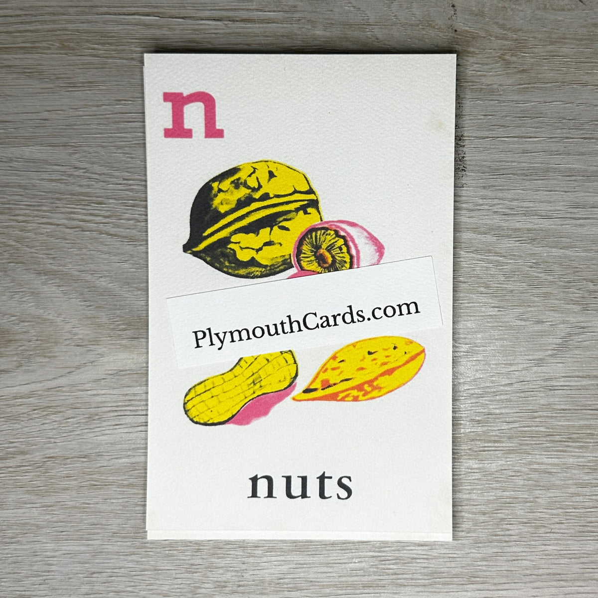 Alphabet Soup (A-Z) postcards