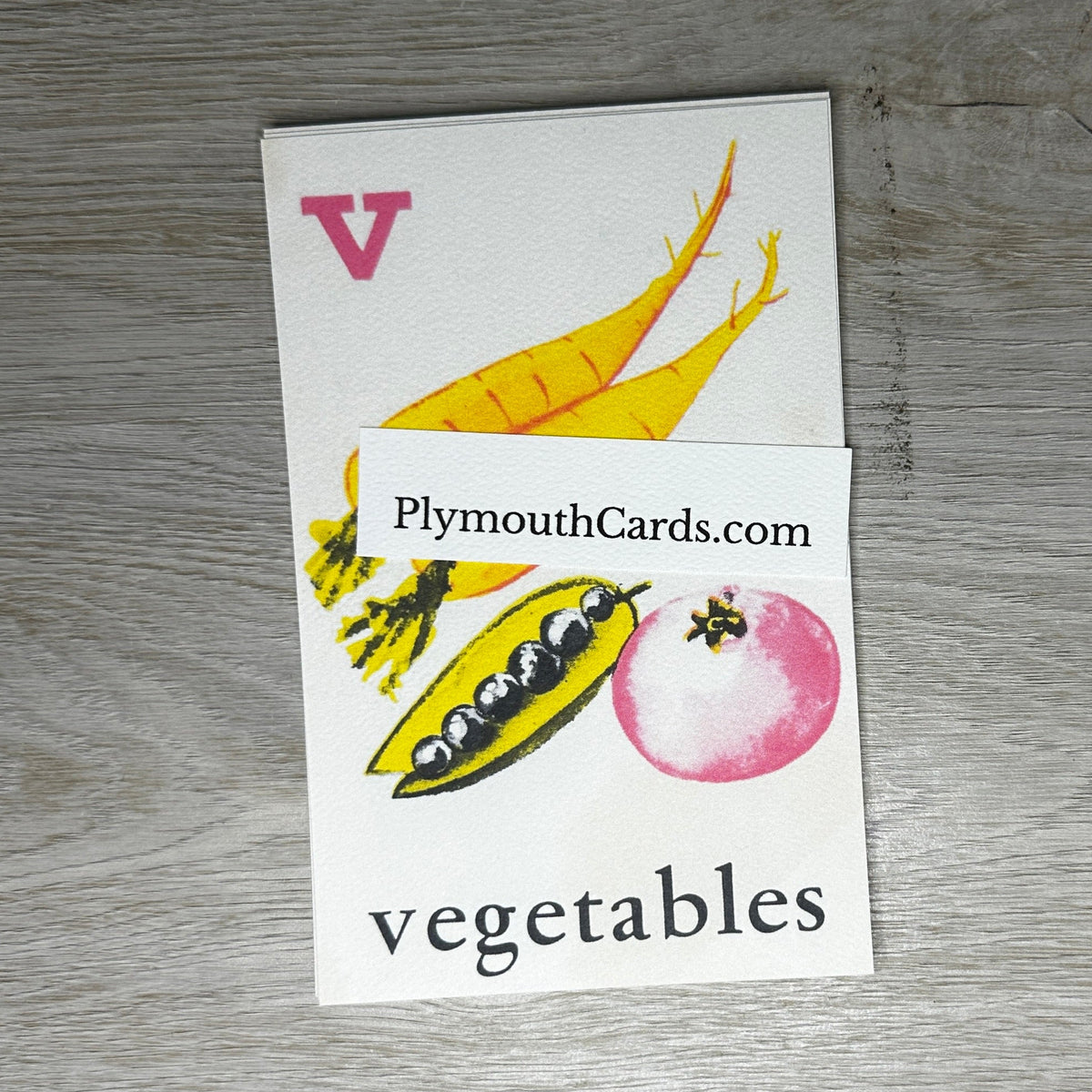 Alphabet Soup (A-Z) postcards