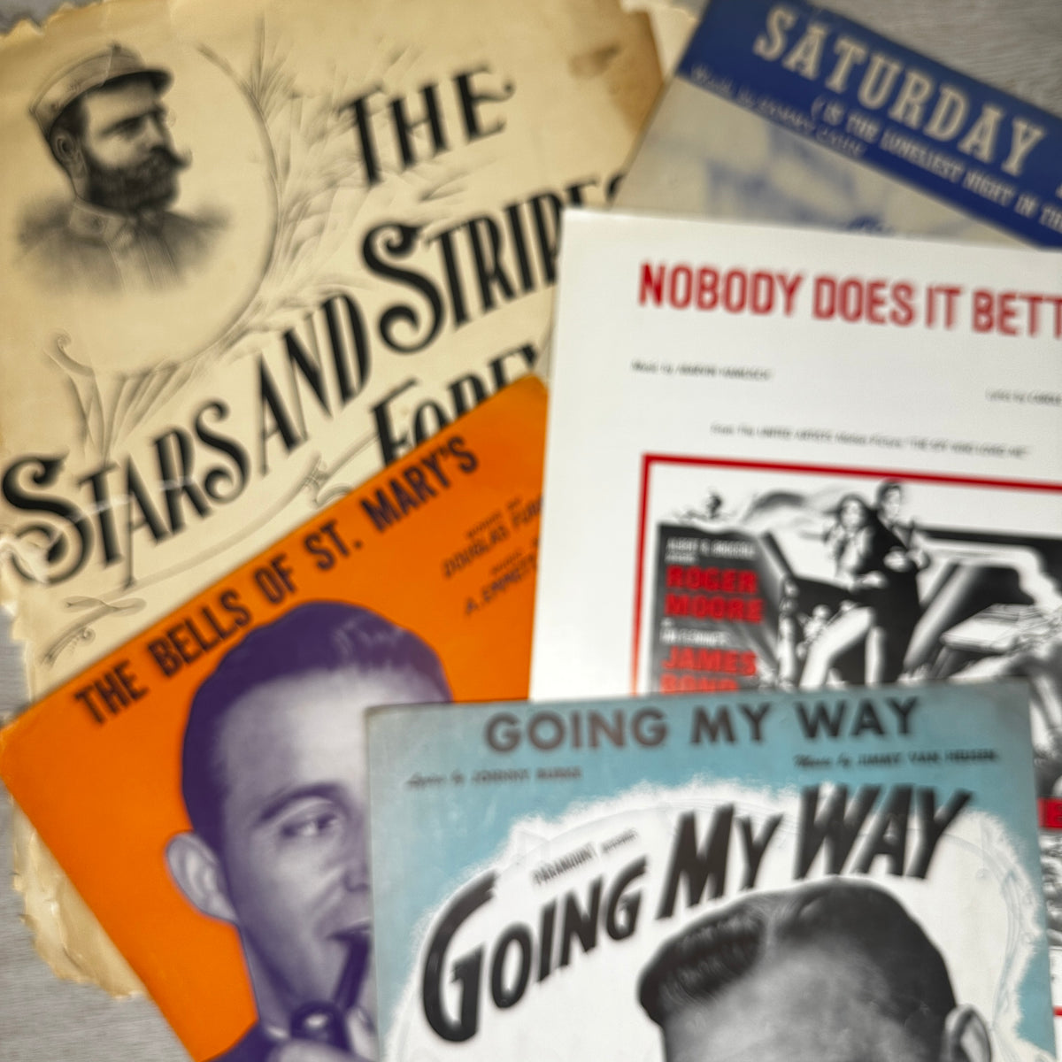 Sheet Music Pamphlets - Bundles of 5