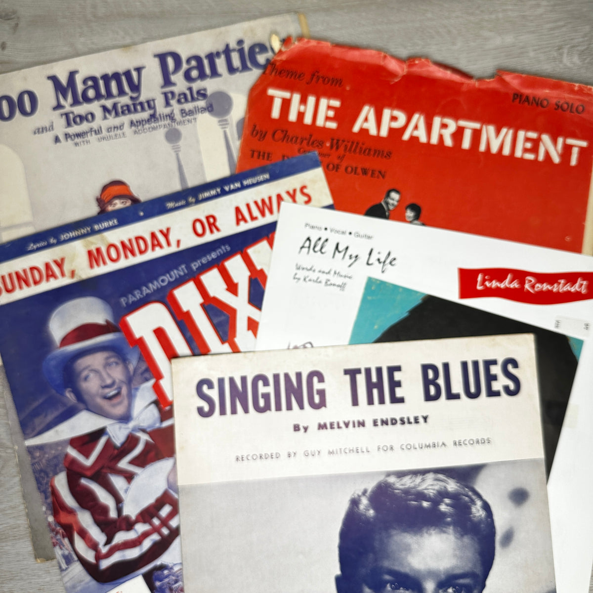 Sheet Music Pamphlets - Bundles of 5