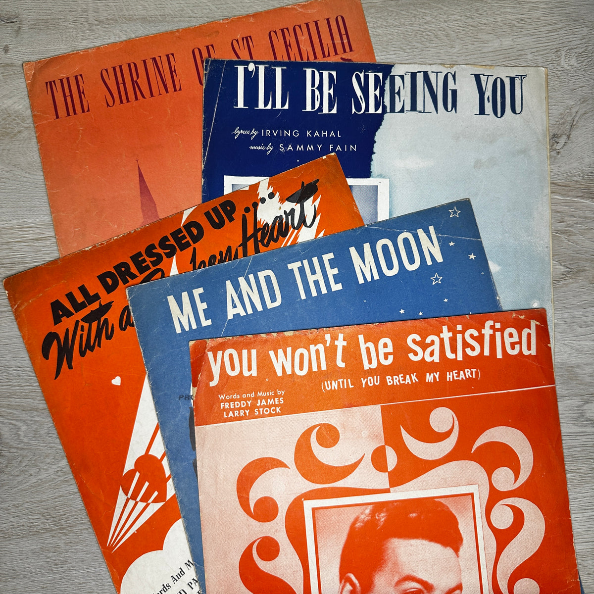 Sheet Music Pamphlets - Bundles of 5