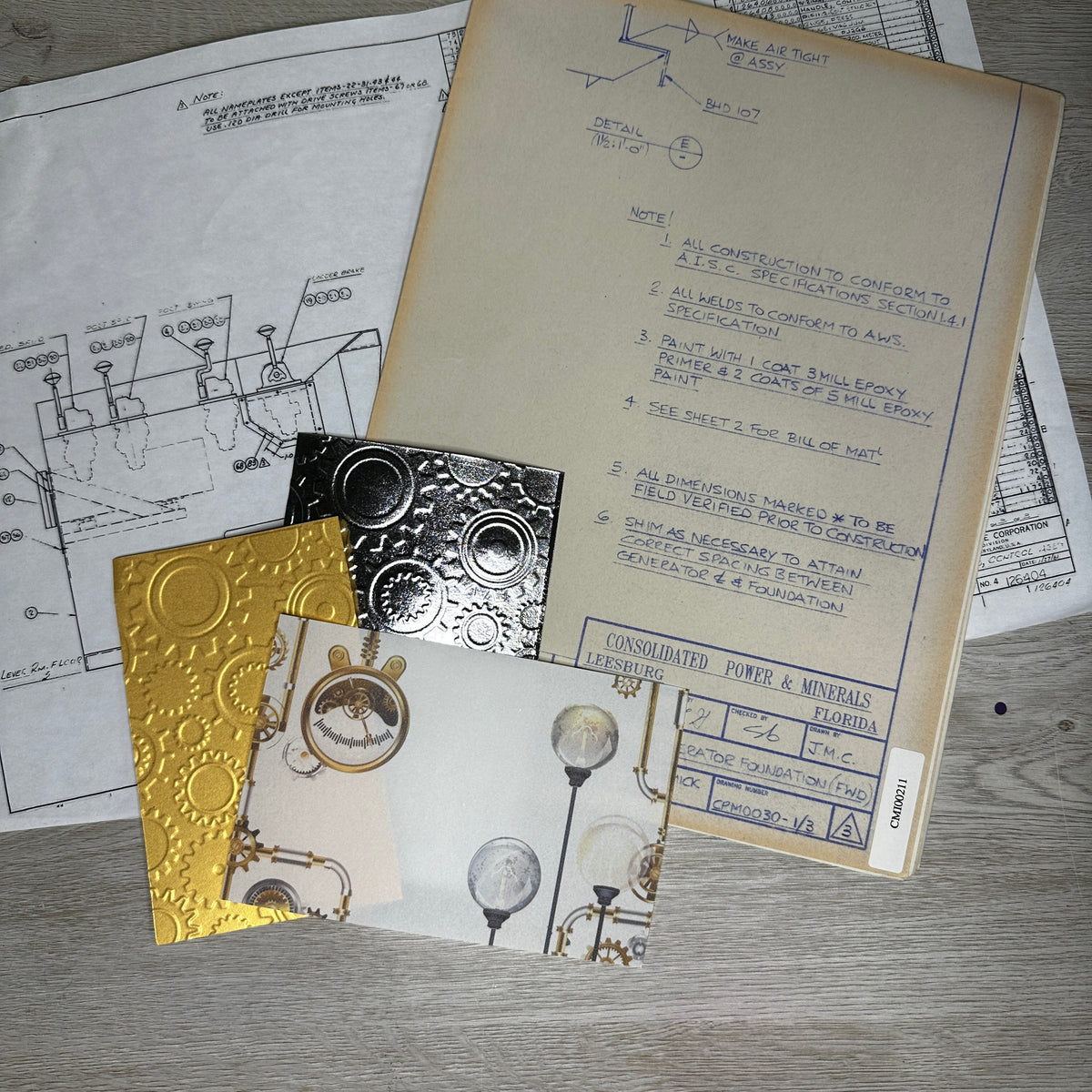 Steampunk Junk Journal Scrapbook kit - August 2025