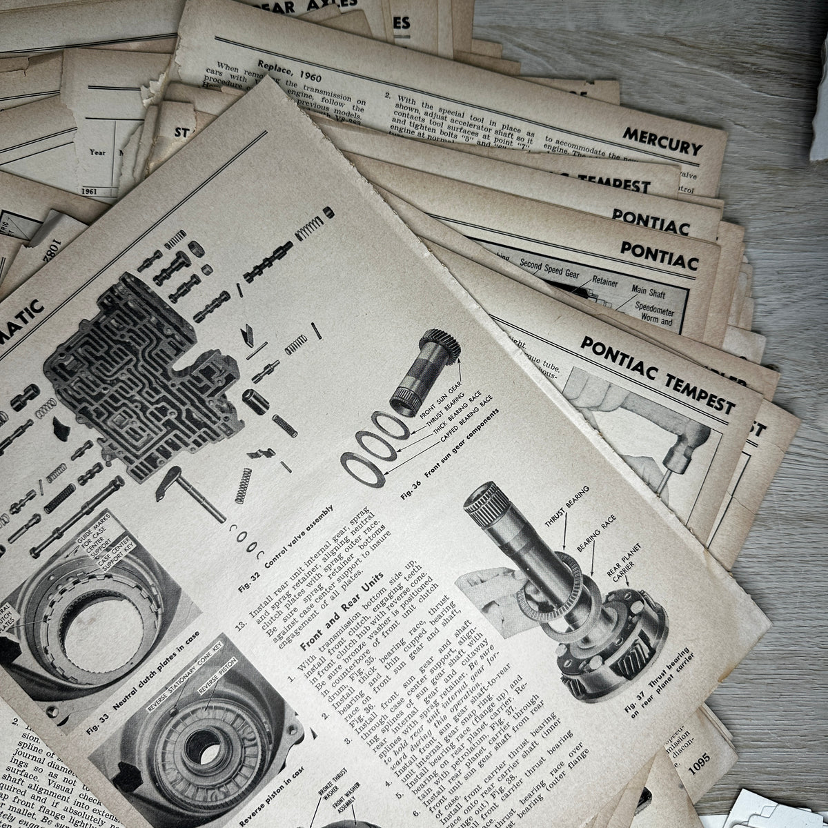 Motor's Auto Repair Manual pages - 10 pack