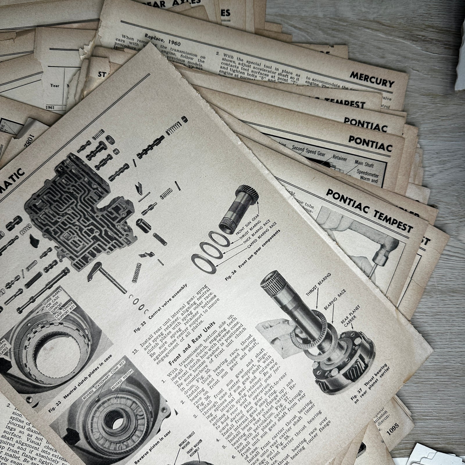 Motor's Auto Repair Manual pages - 10 pack