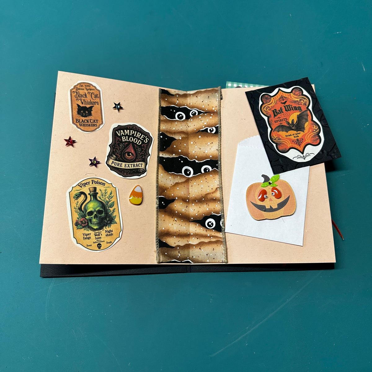 Halloween Mini Journal card kit - August 14th ONLY