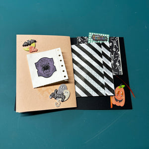 Halloween Mini Journal card kit - August 14th ONLY