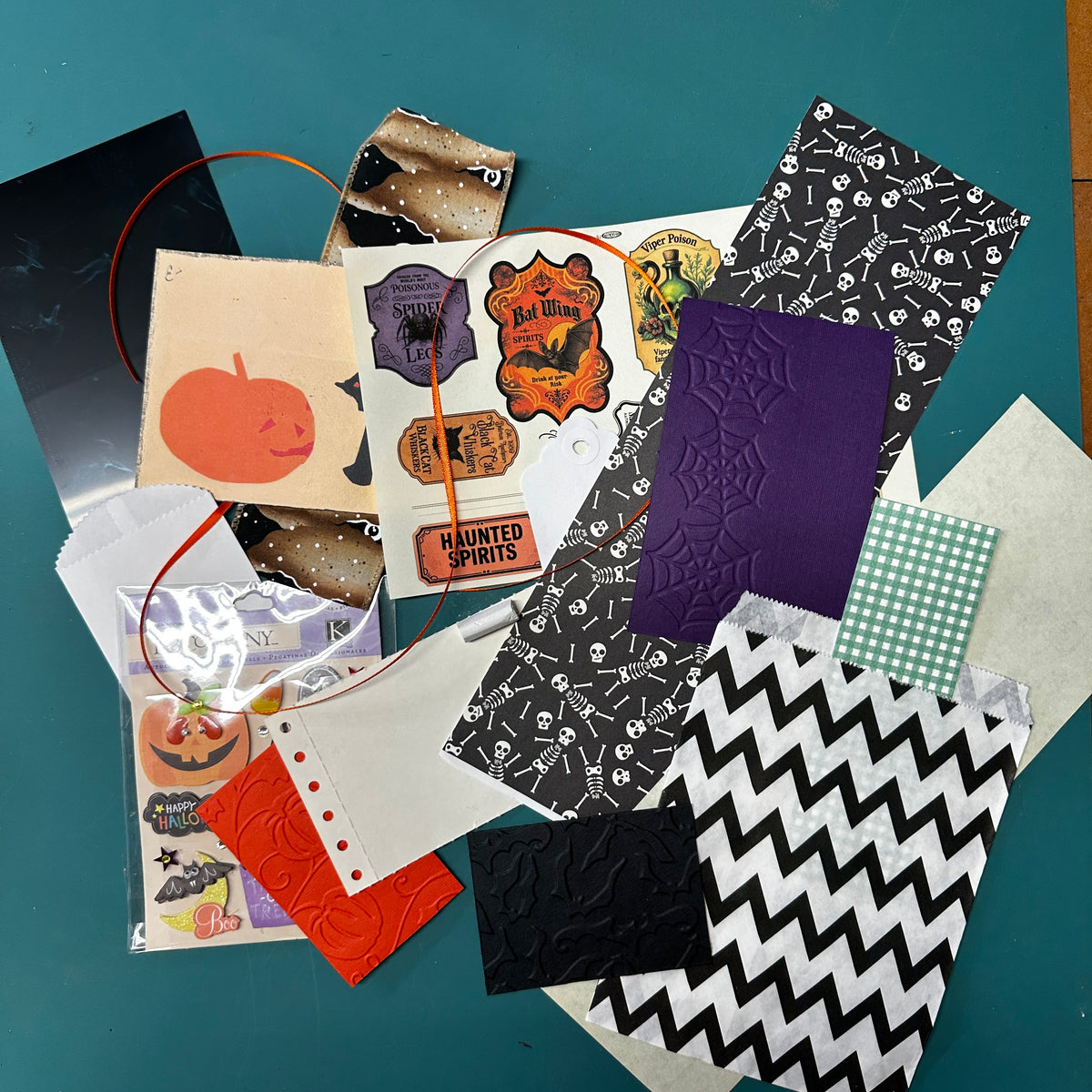 Halloween Mini Journal card kit - August 14th ONLY