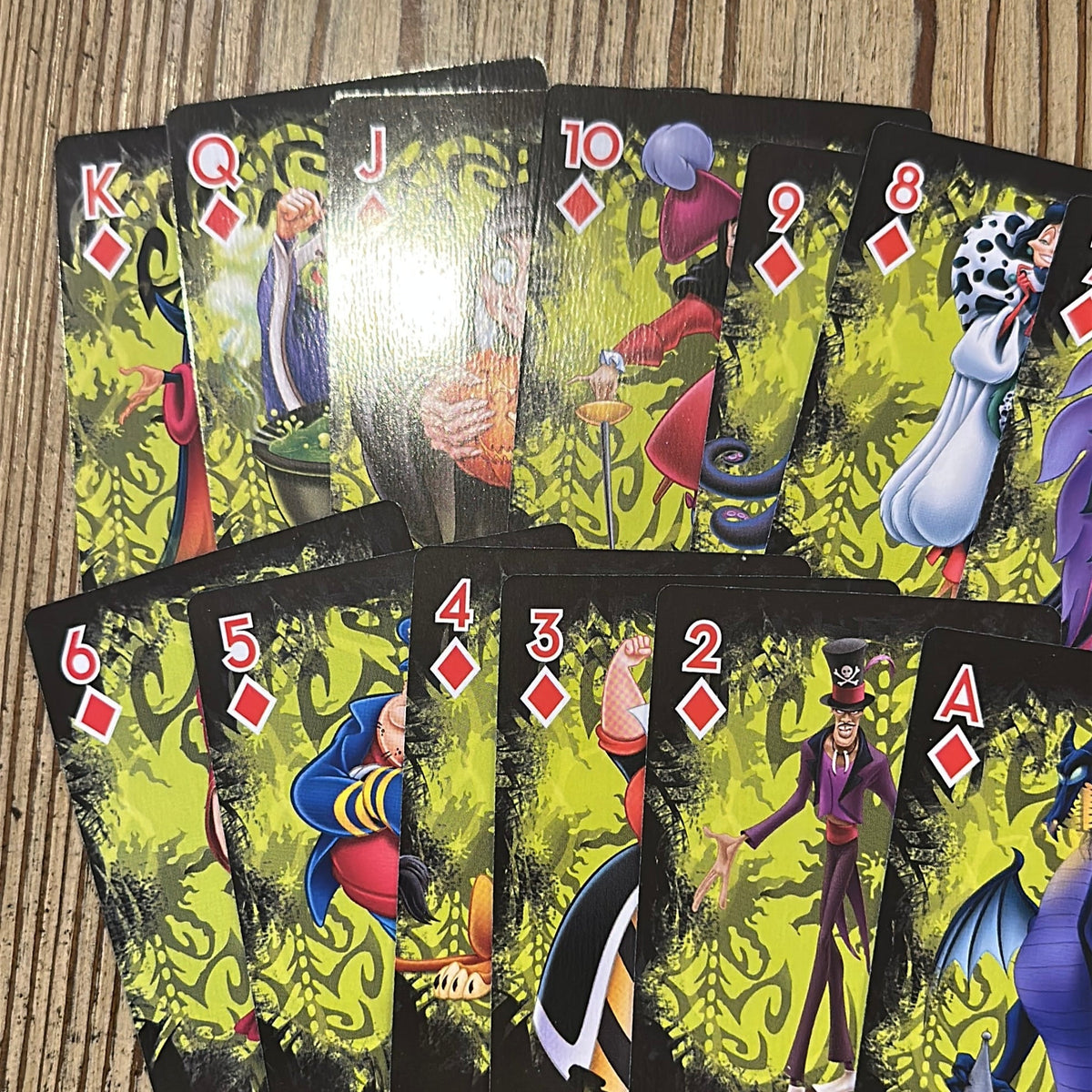 Disney Villians playing cards