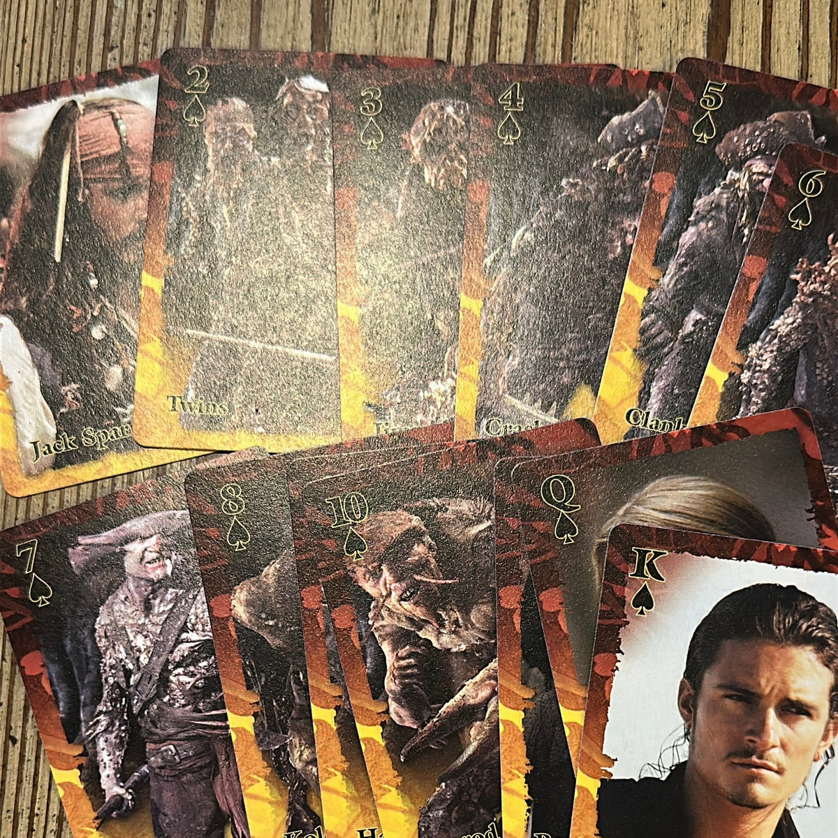 Disney Pirates of the Caribbean playing cards