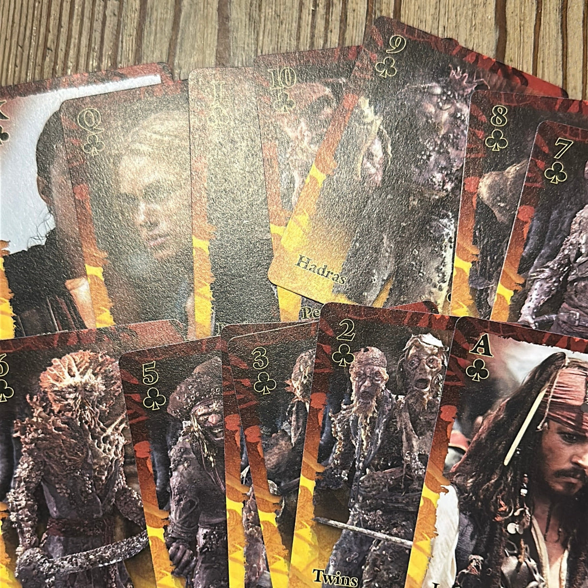 Disney Pirates of the Caribbean playing cards