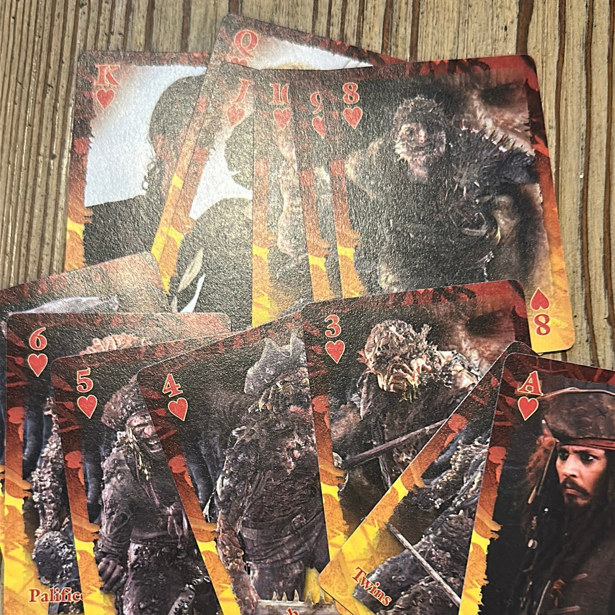 Disney Pirates of the Caribbean playing cards