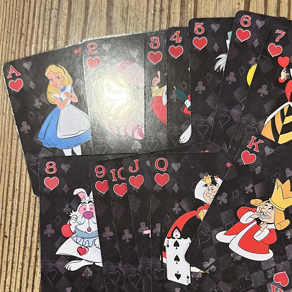 Alice in Wonderland playing cards