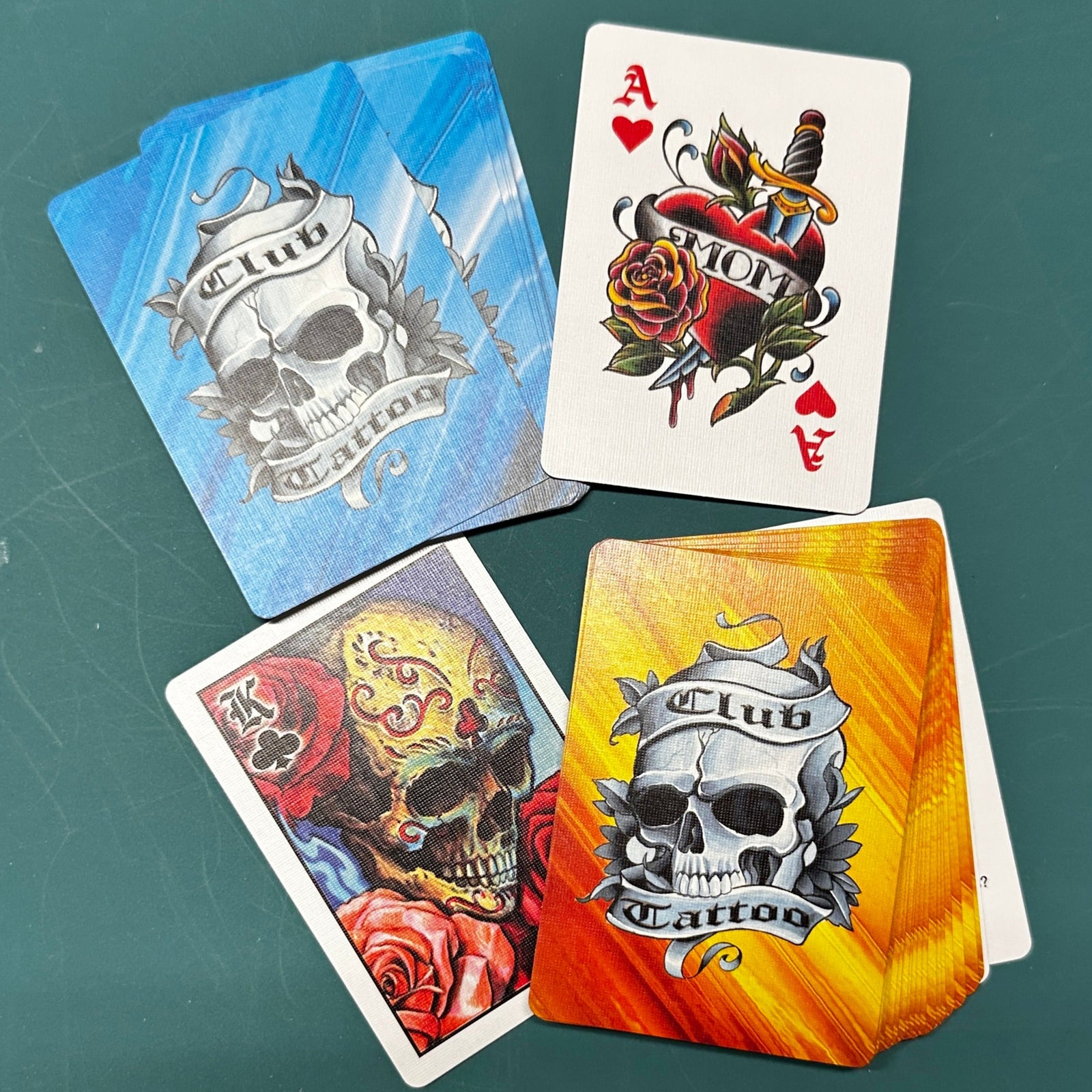 Club Tattoo playing cards