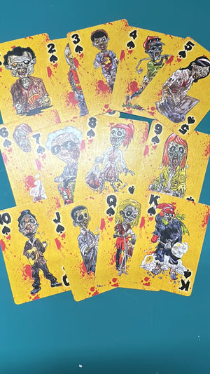 Everyday Zombies playing cards