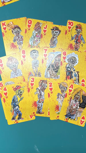 Everyday Zombies playing cards