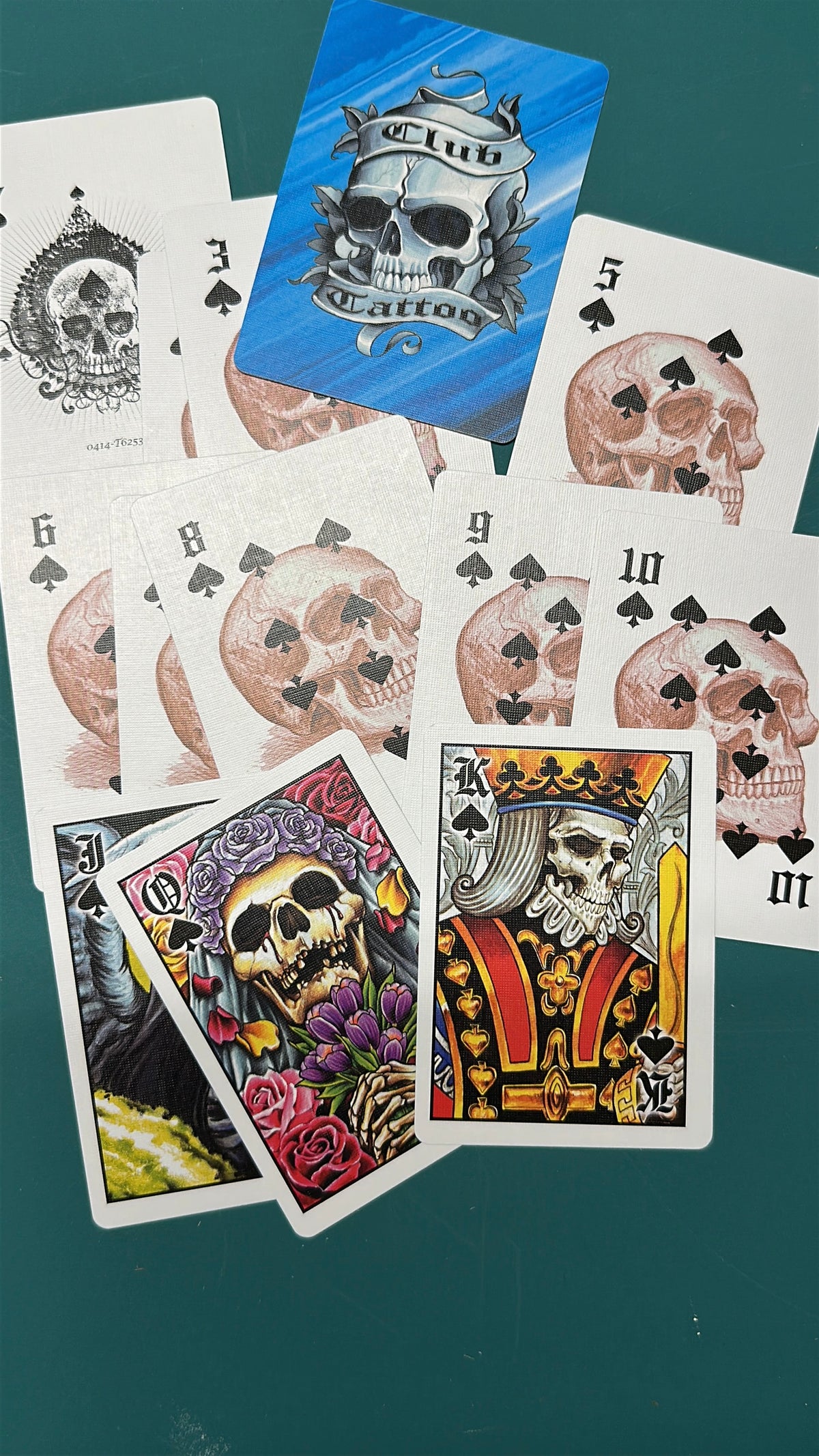 Club Tattoo playing cards