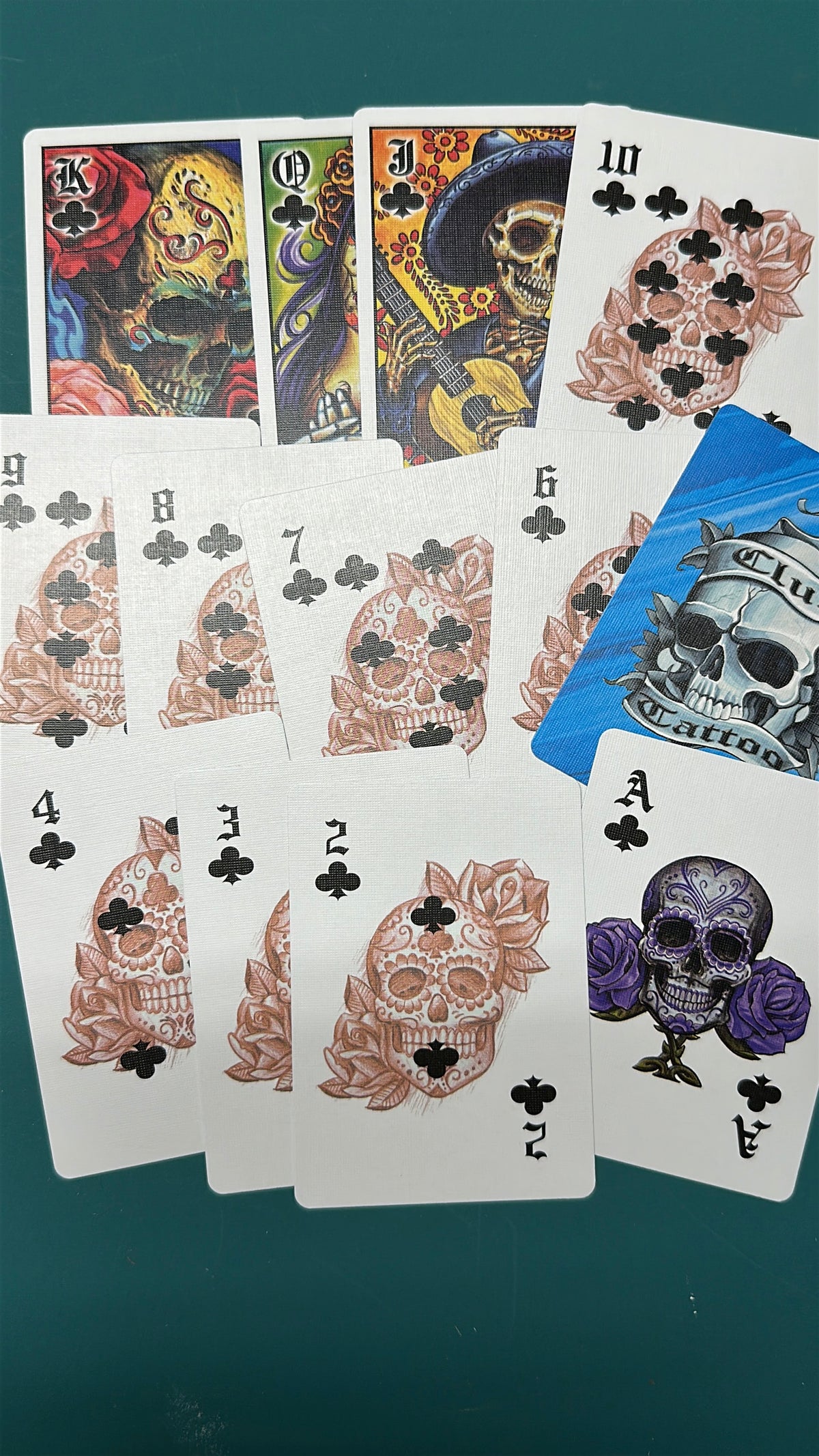 Club Tattoo playing cards