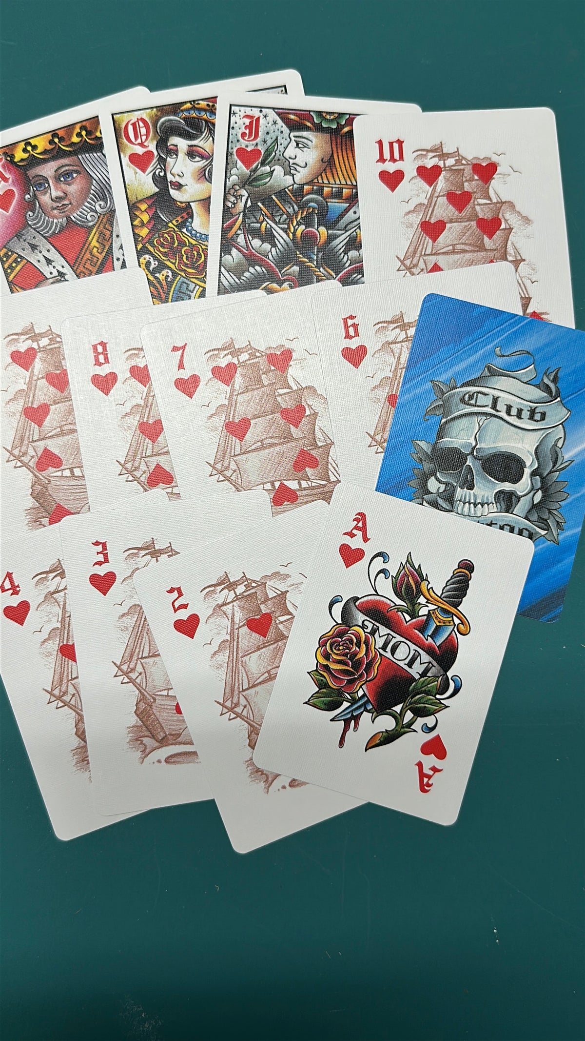 Club Tattoo playing cards