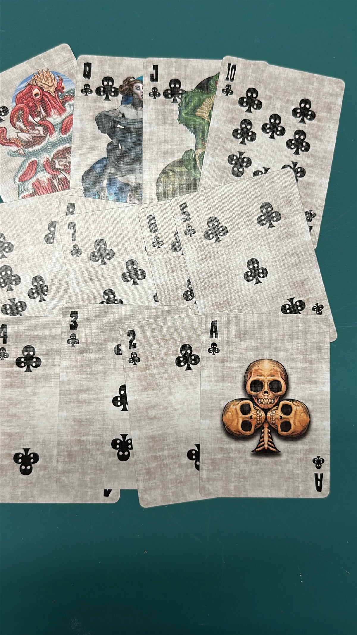 Monster playing cards