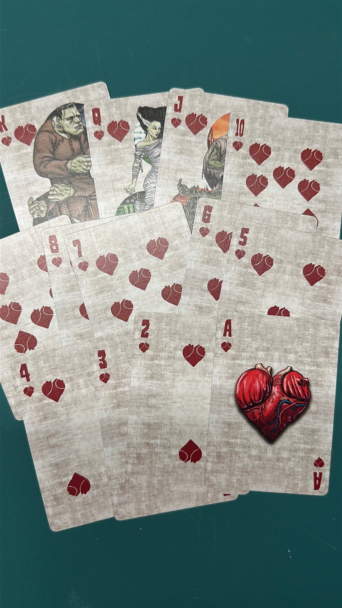 Monster playing cards