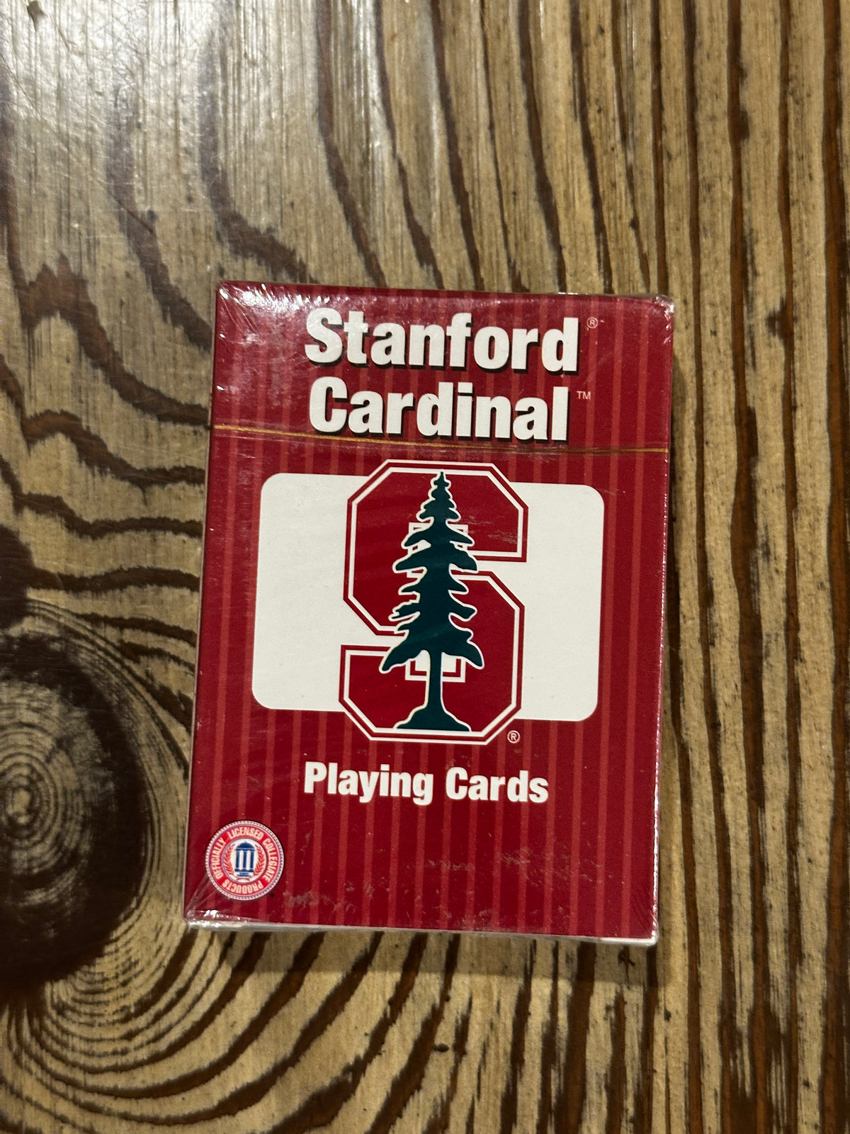 College playing cards