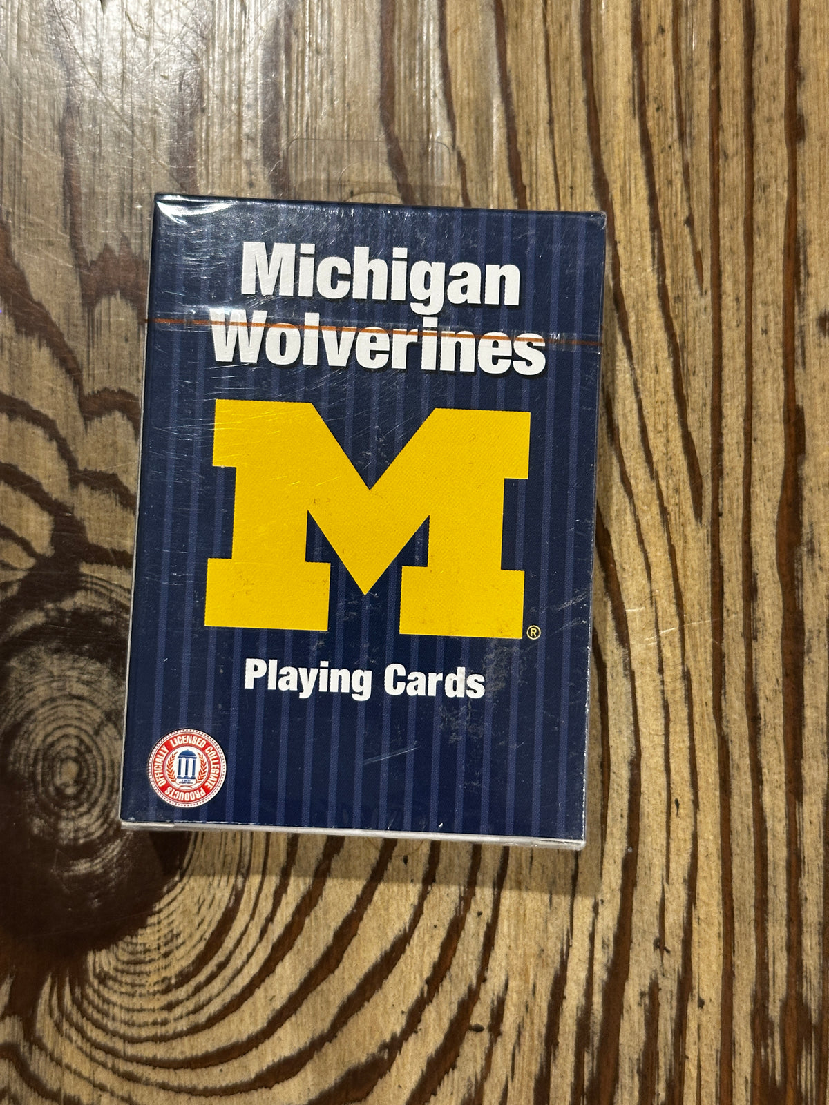 College playing cards
