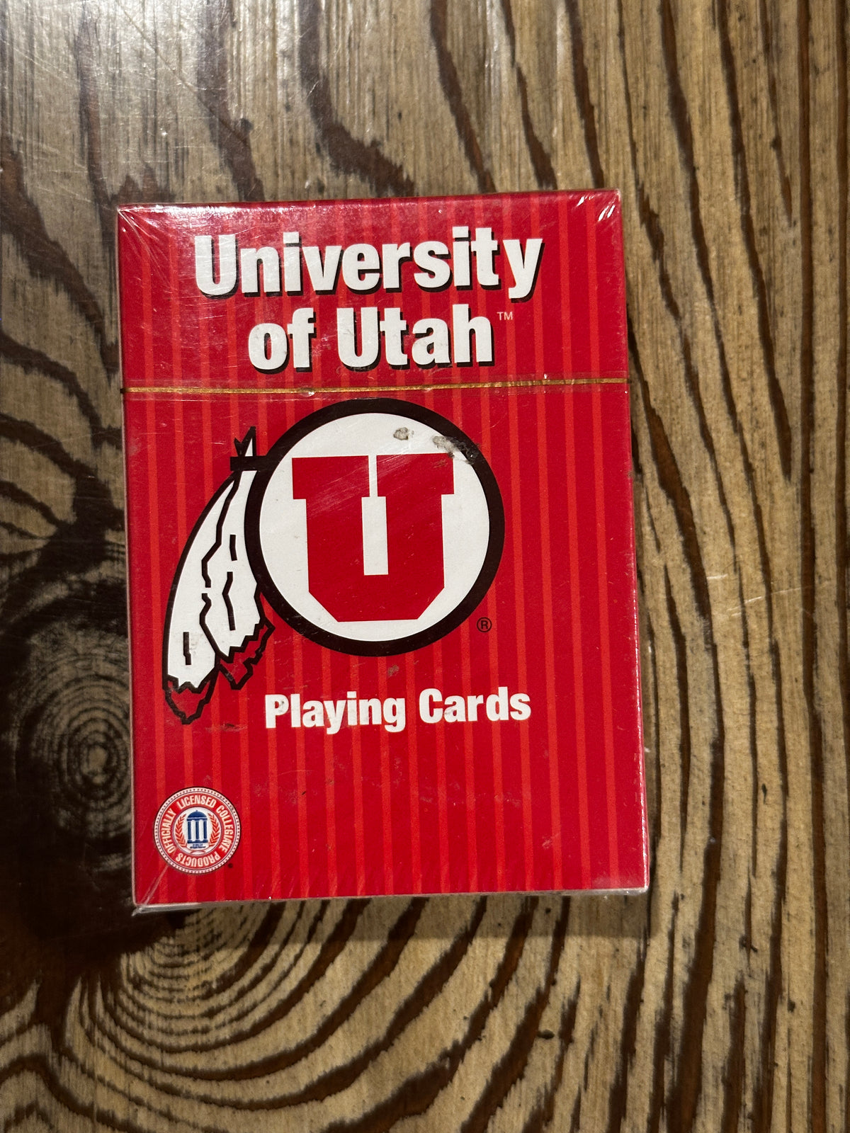 College playing cards