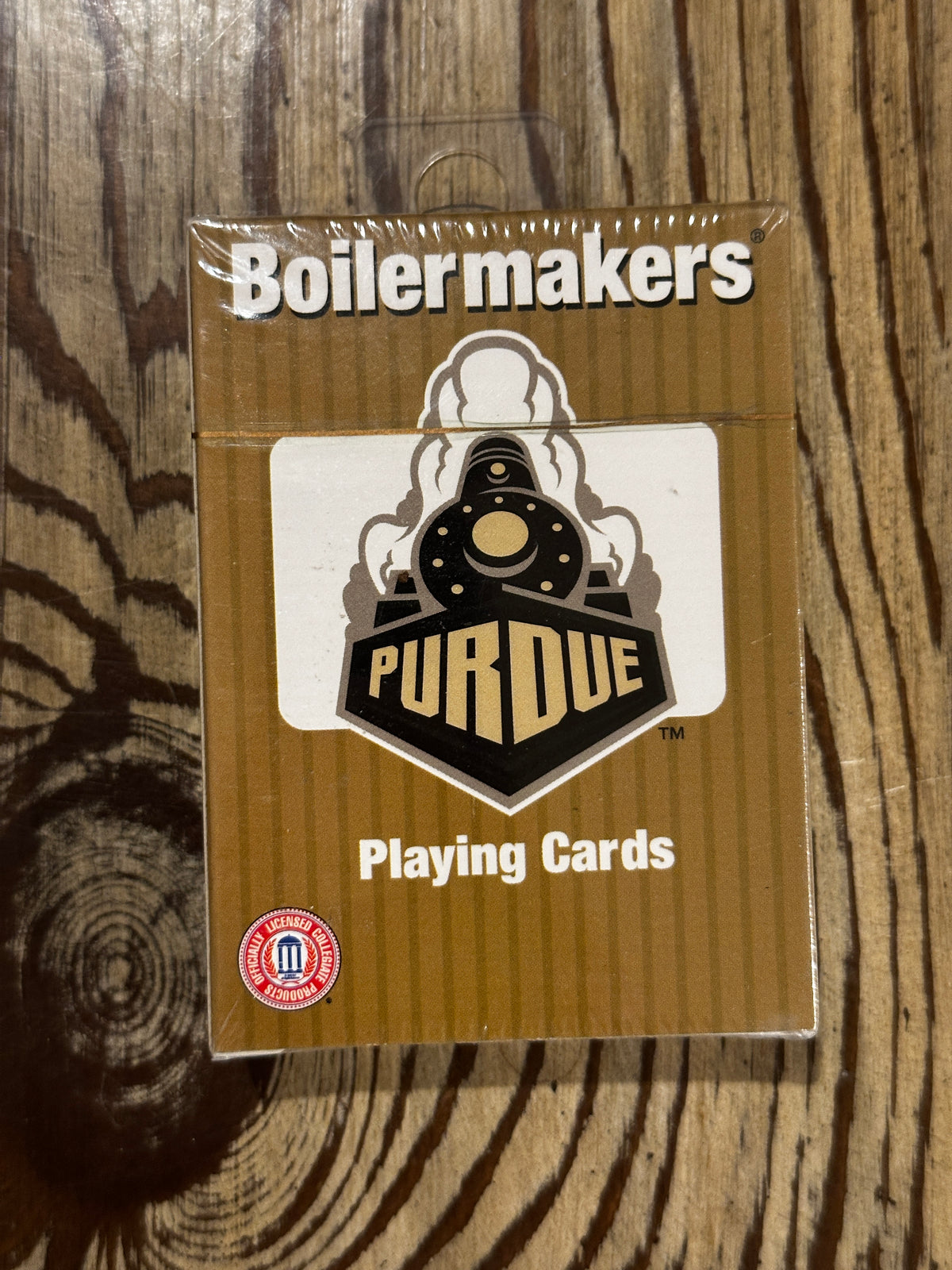 College playing cards