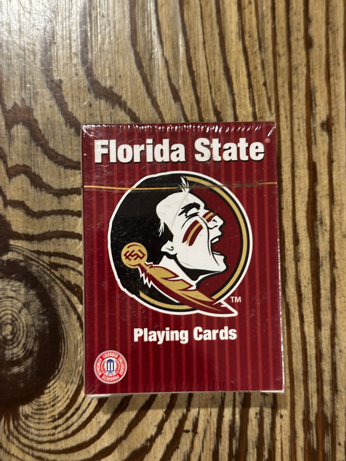 College playing cards