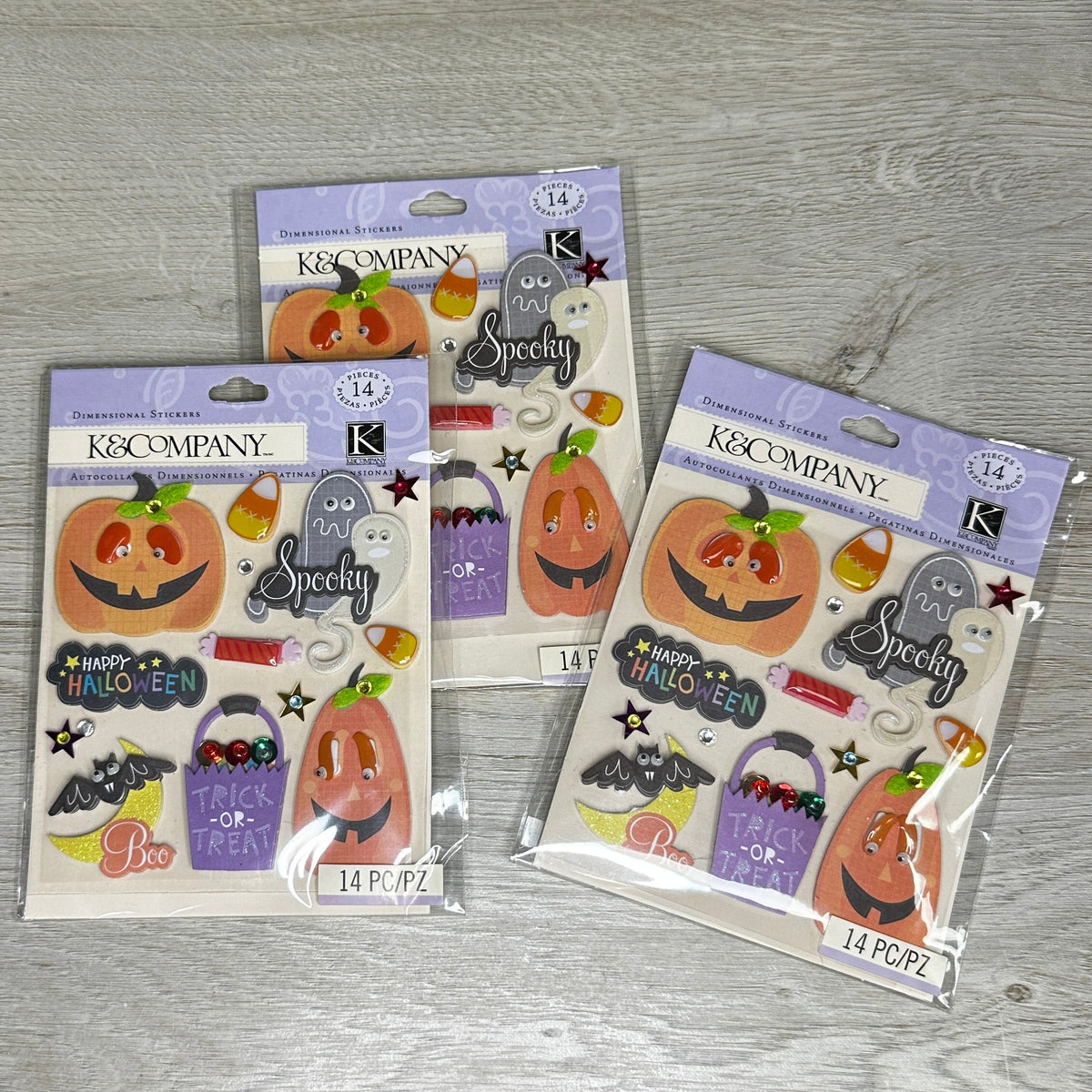 Spooky Halloween stickers