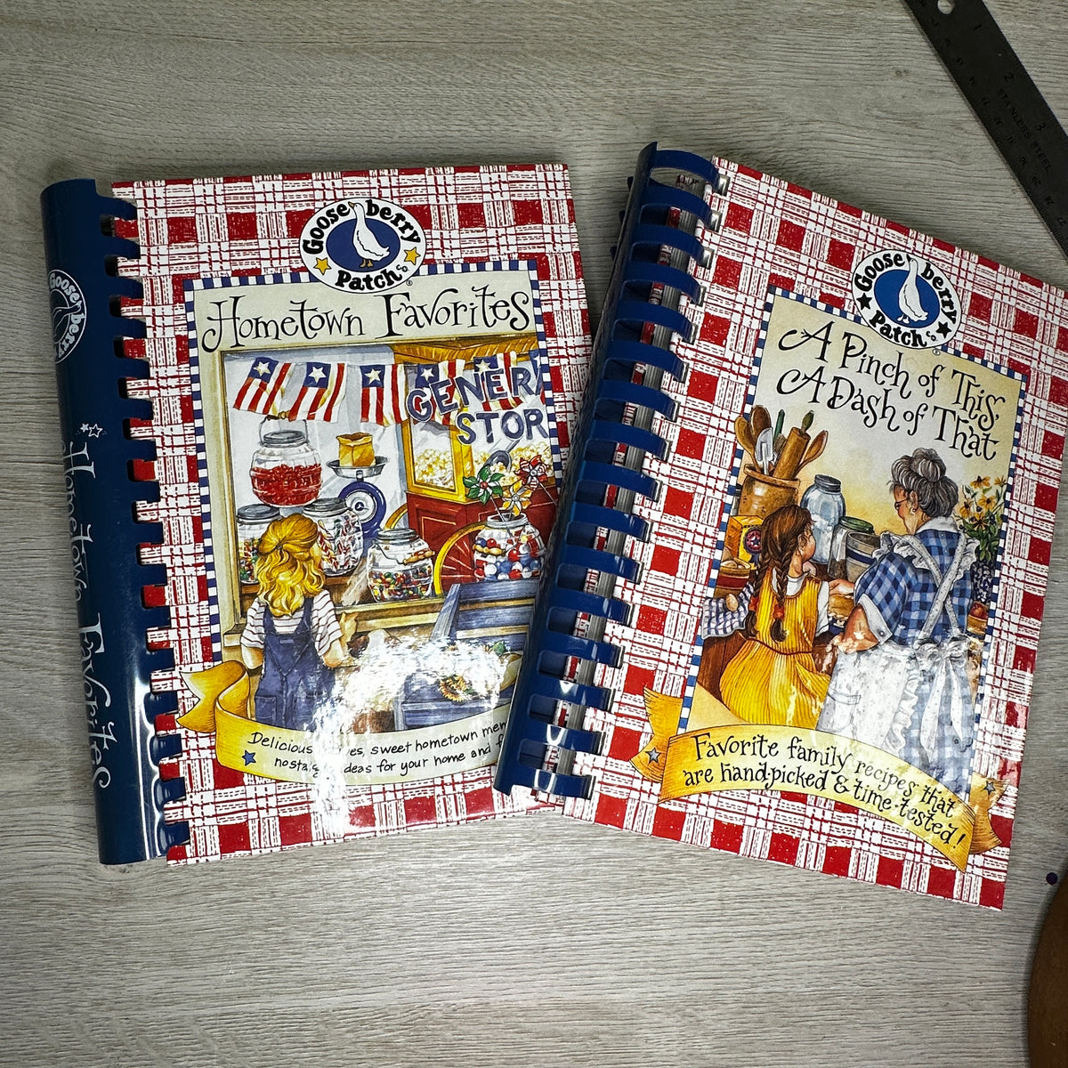 Gooseberry Patch cookbooks