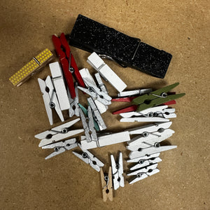 Clothespin bundles