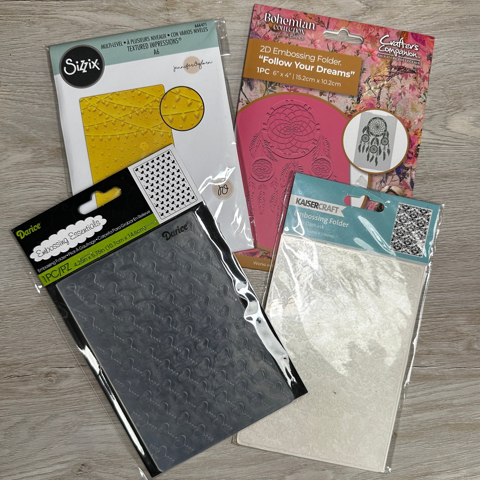 Embossing Folders ~4x6