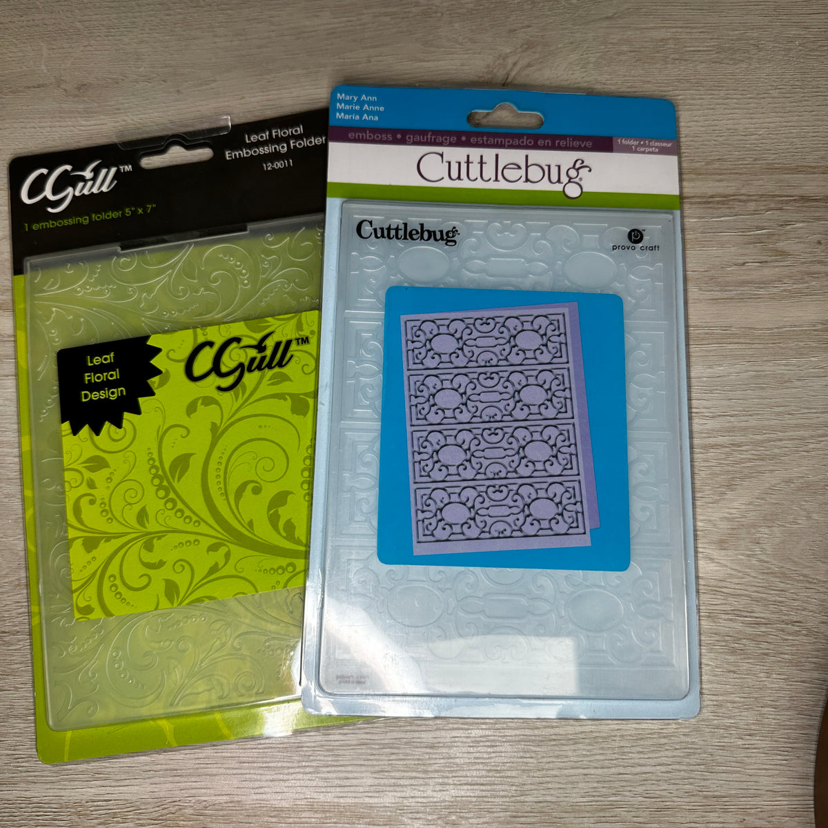 Embossing Folders ~5x7