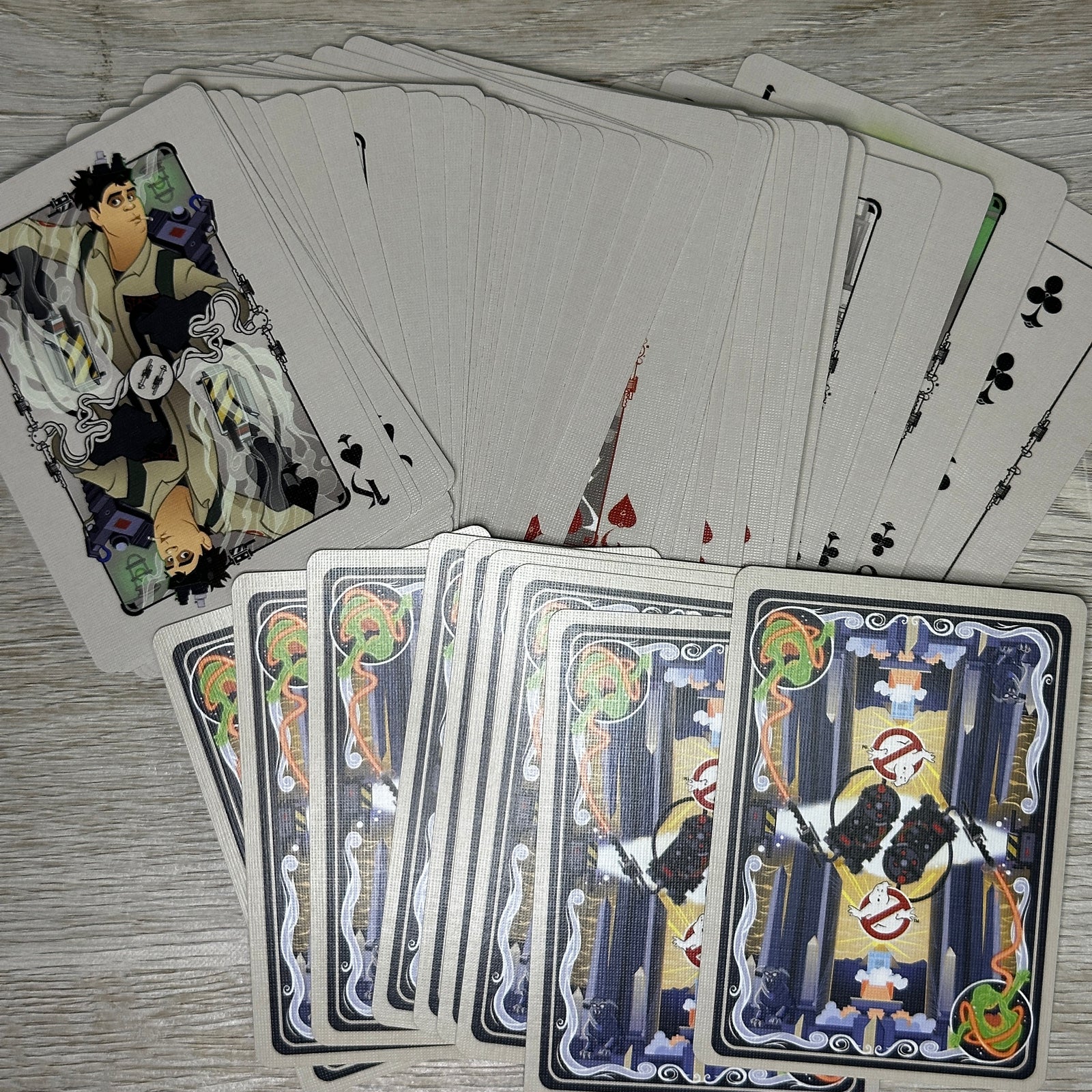 Ghostbusters 30th anniversary playing cards