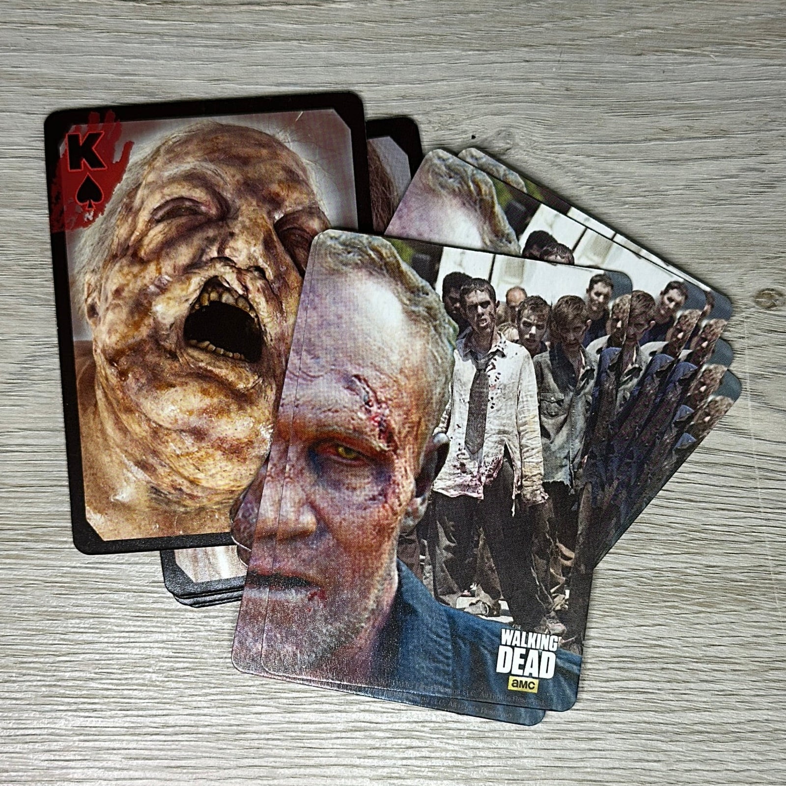 Walking Dead playing cards