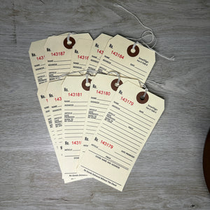 Repair/claim check tags - 10 pack